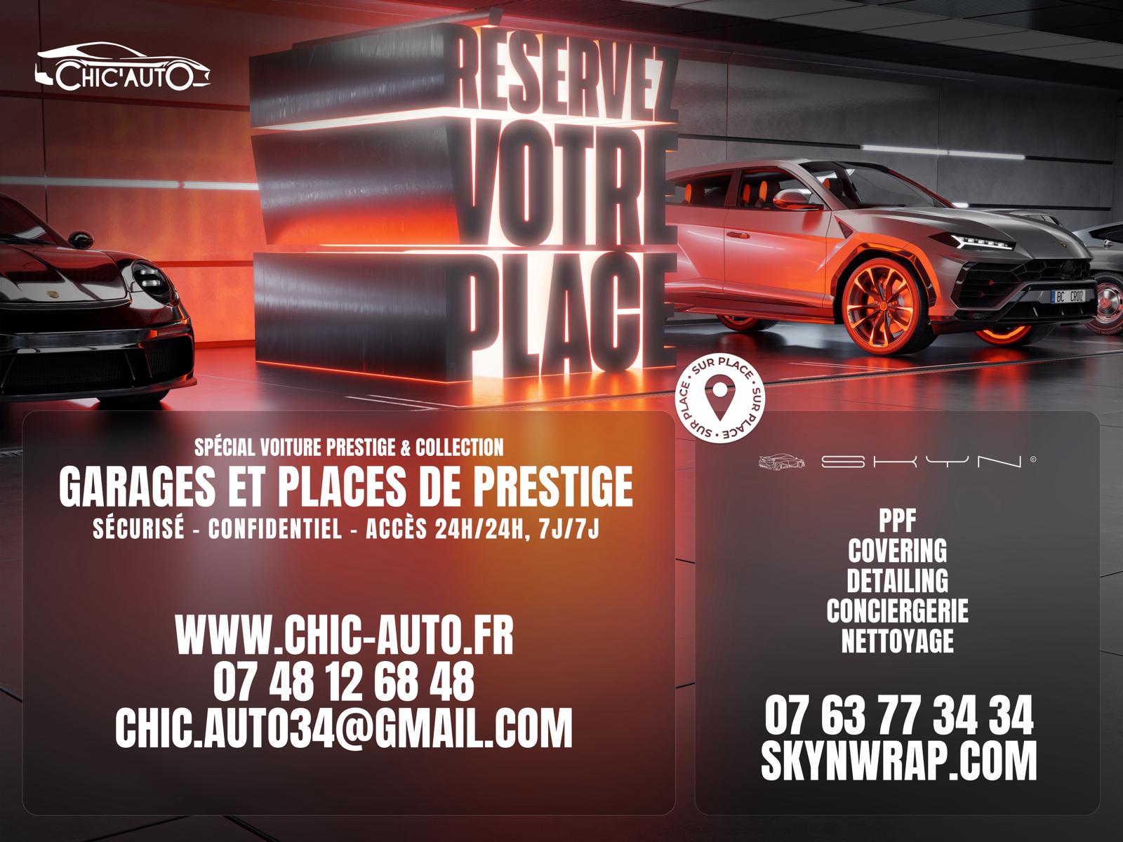 Photo présente sur la page Gardiennage & parking du site Chic-Auto